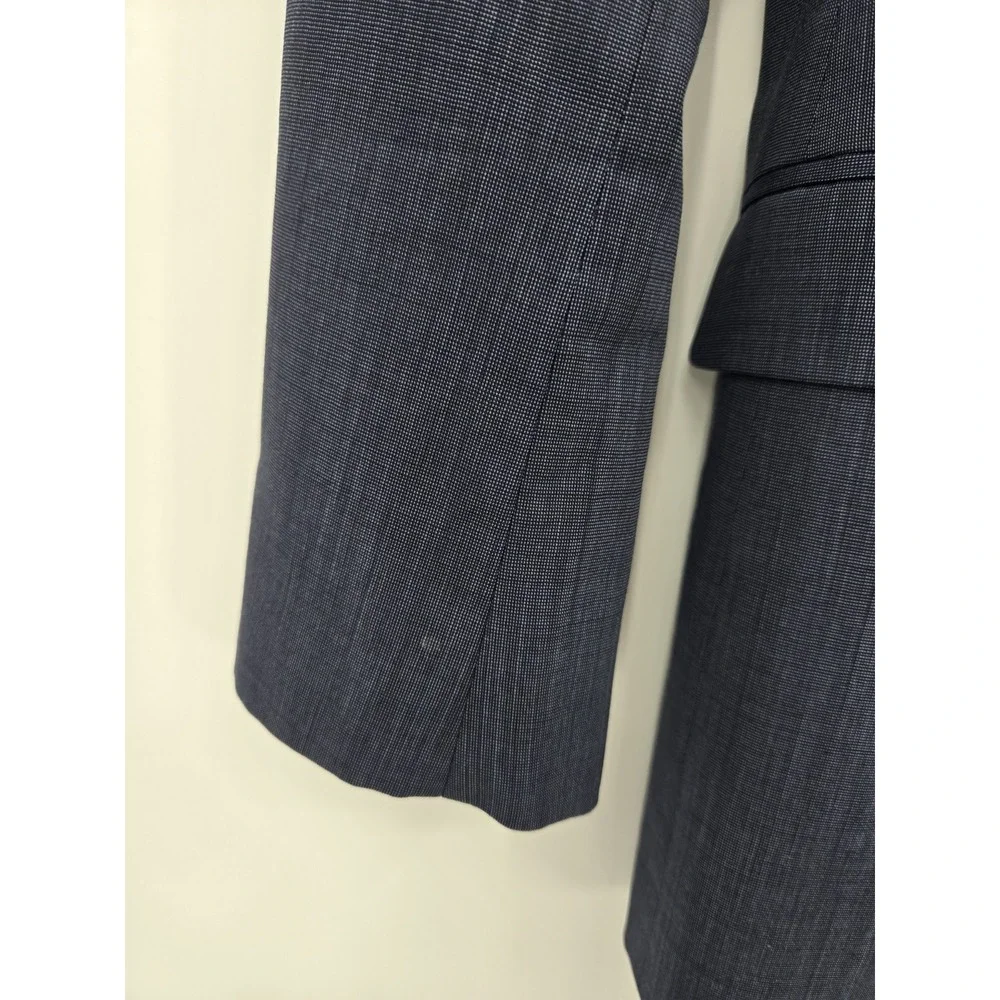 Brooks Brothers BrooksCool Fitzgerald Navy Blazer Jacket 44L Wool Full Canvas 2B